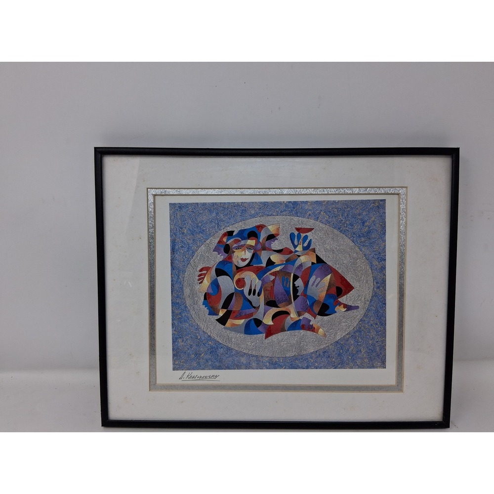 Anatole Krasnyansky Prague-Icy Reflection Signed Seriolithograph 1998 COA